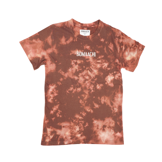 Bomaachi Black and Red Tie Dye T-Shirt