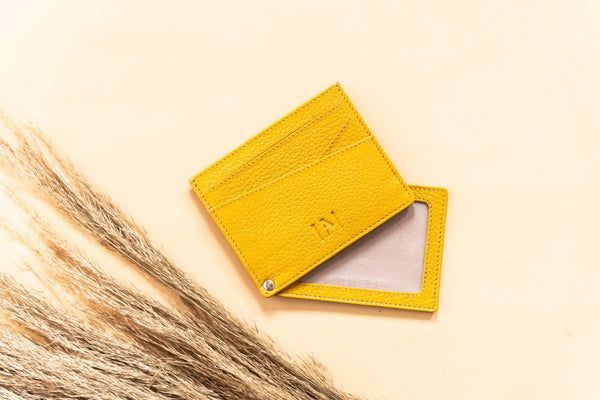 Le Mira 'The Twist' Genuine Leather Cardholder - reference