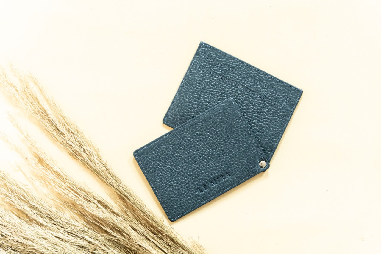 Le Mira 'The Twist' Genuine Leather Cardholder