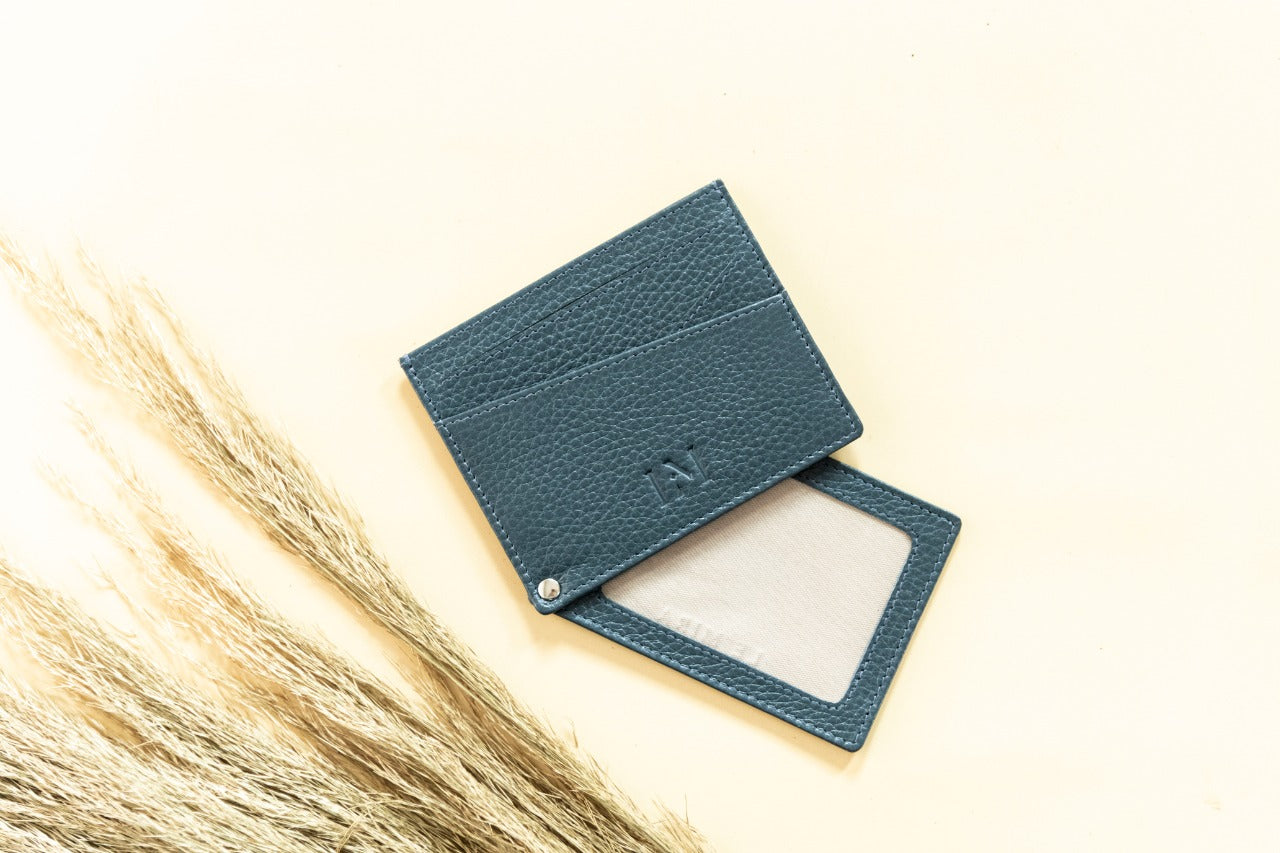 Le Mira 'The Twist' Genuine Leather Cardholder