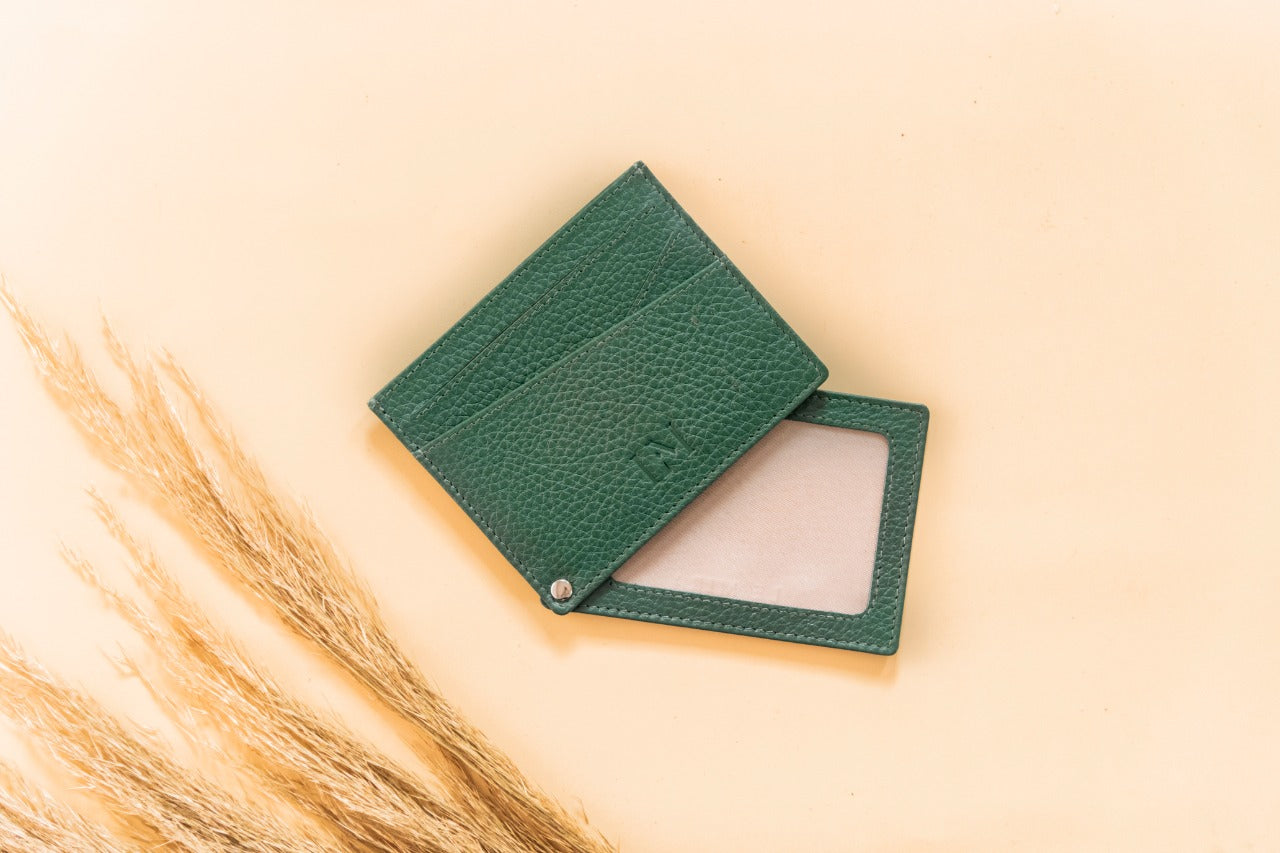 Le Mira 'The Twist' Genuine Leather Cardholder