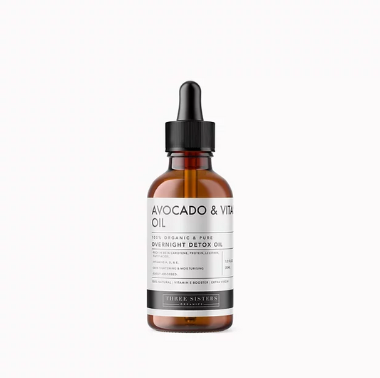Three Sisters Organics Avocado & Vitamin E Detox Oil