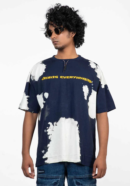 WalaWali Oversized Lava Dye T-Shirt