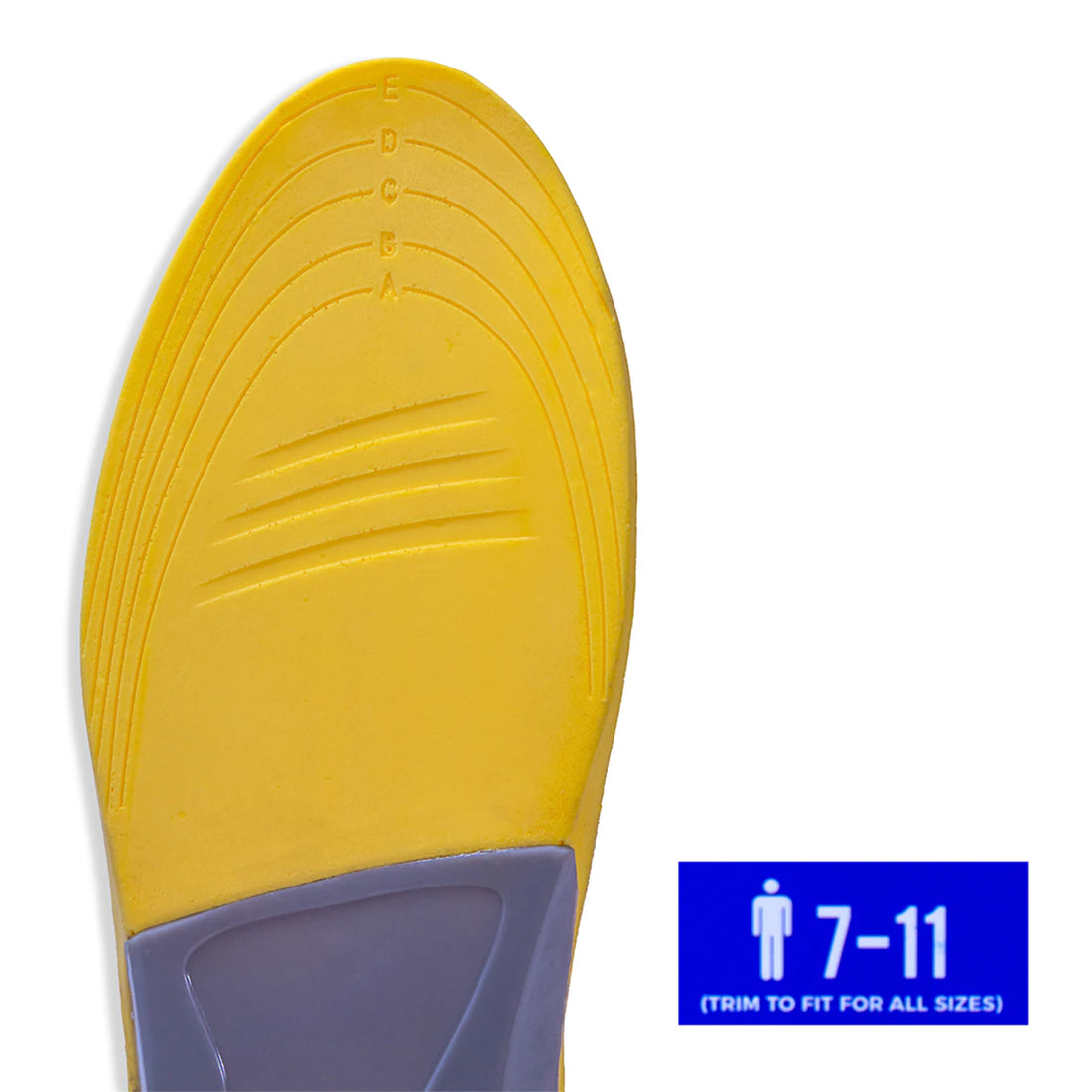 Helios Ultra Sport Insole For Men - Size 7-11 (Trim to Fit)