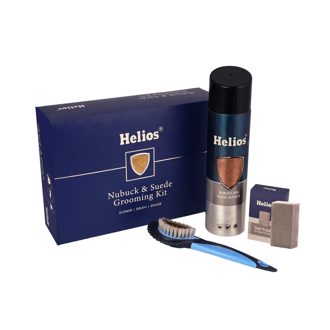 Helios Nubuck Suede Grooming Combo