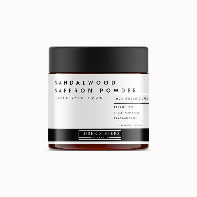 Three Sisters Organics Sandalwood & Saffron Powder