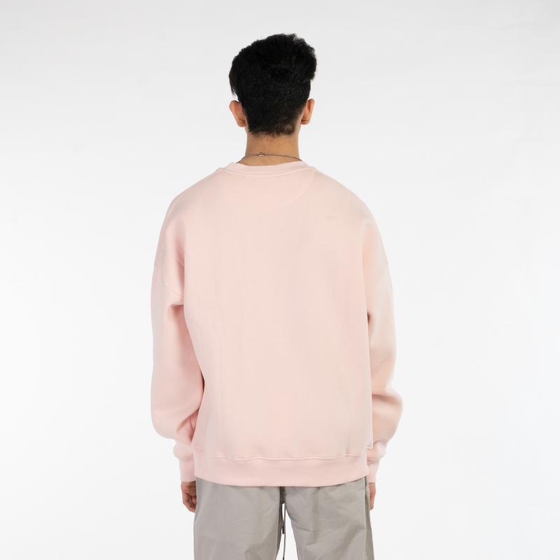 Halo Effect Unisex 'University of Halo' Marshmallow Pink Sweatshirt