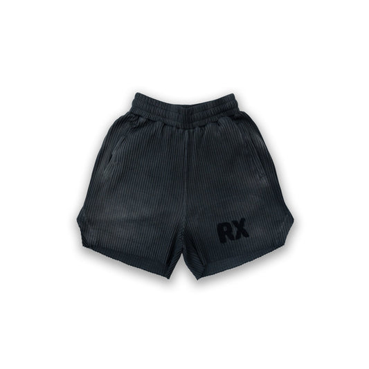 RX Ribbed Shorts - Coal