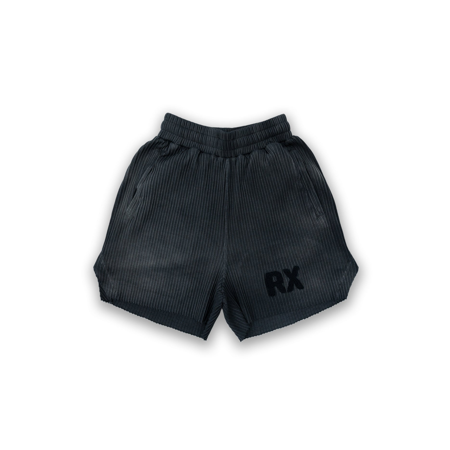 RX Ribbed Shorts - Coal