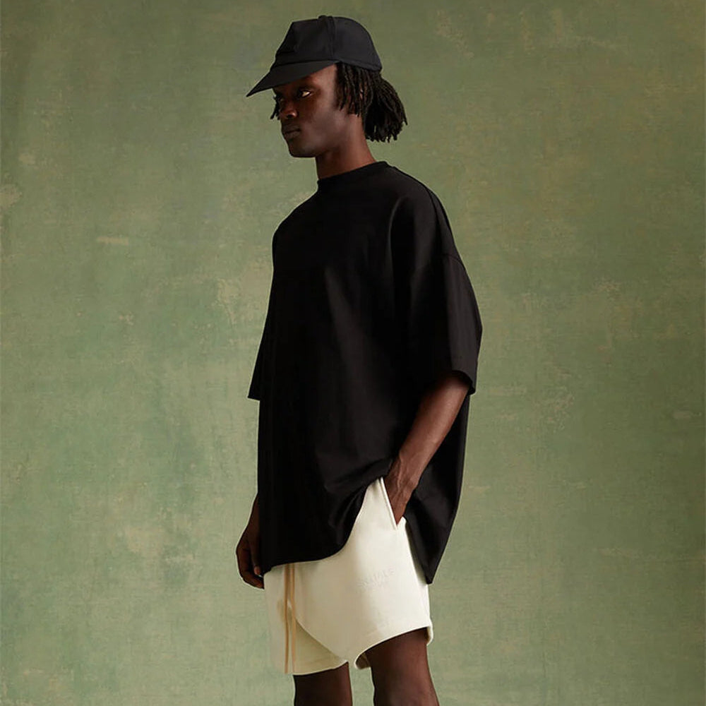 Shop Fear of God Essentials SS24 Jet Black Oversized T-Shirt – 10 Shop Fear of God Essentials SS24 Jet Black Oversized T-Shirt – 10