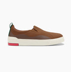 Ludic Enhanced Canvas Slip On - Petrichor Brown