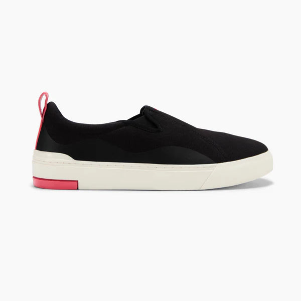 Ludic Enhanced Canvas Slip On - Orca Black