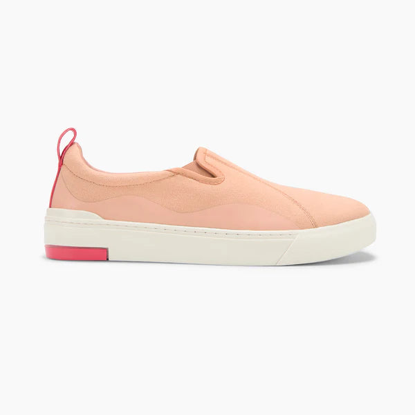 Ludic Enhanced Canvas Slip On - Himalayan Pink