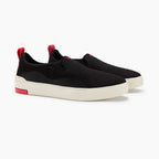 Ludic Enhanced Canvas Slip On - Orca Black