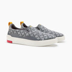 Ludic Enhanced Canvas Slip On - Piscator Grey