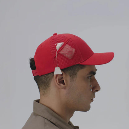 Ludic Futurworks Mesh Cap Red