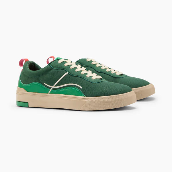 Ludic Enhanced Canvas Low - Pepper Green