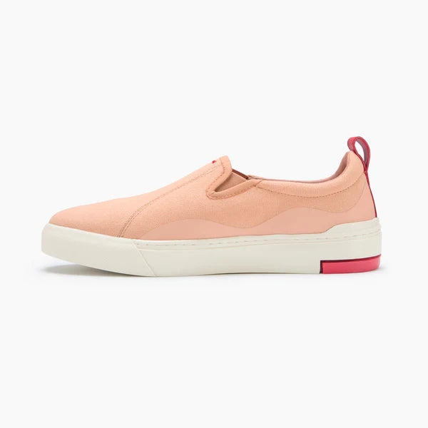 Ludic Enhanced Canvas Slip On - Himalayan Pink
