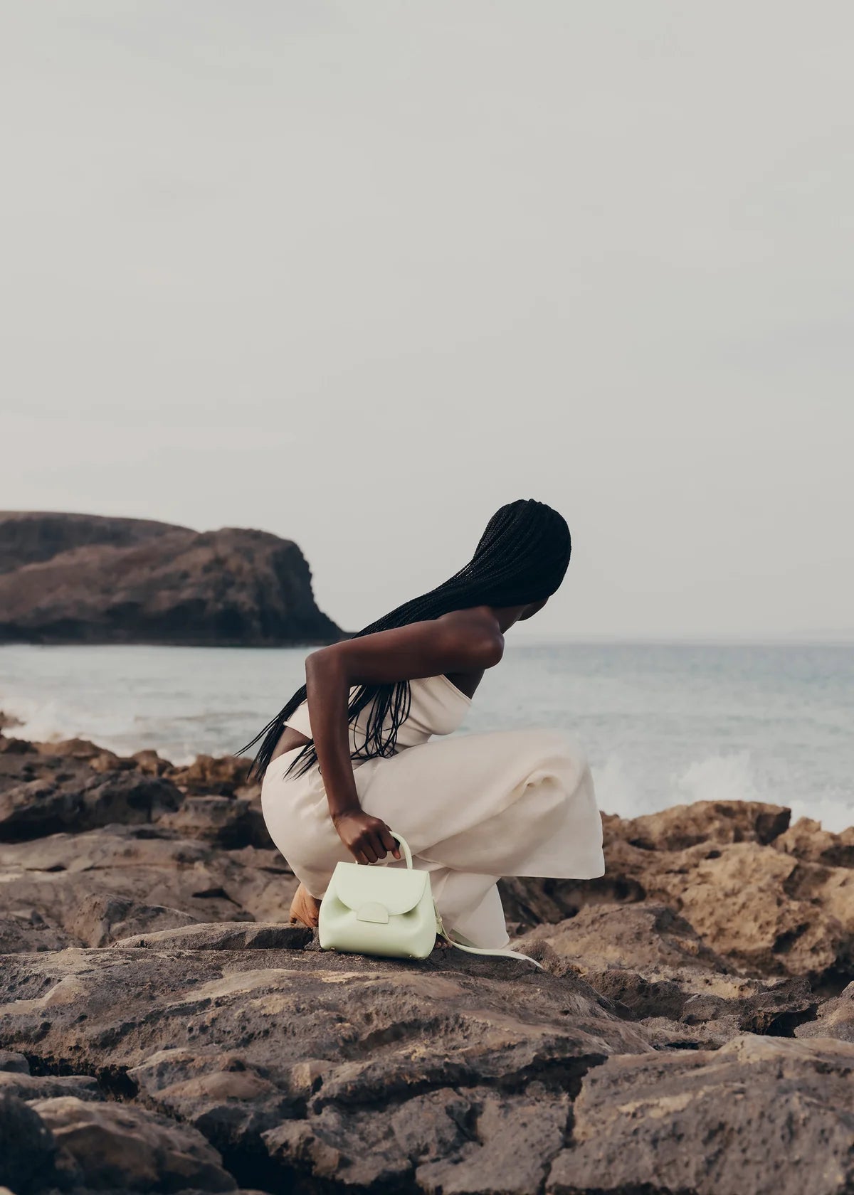 Polene Numero Un Nano Edition Smooth Bag - Aloe