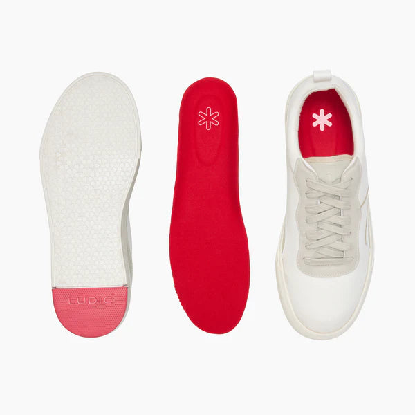 Ludic Enhanced Canvas Low White - Sirocco