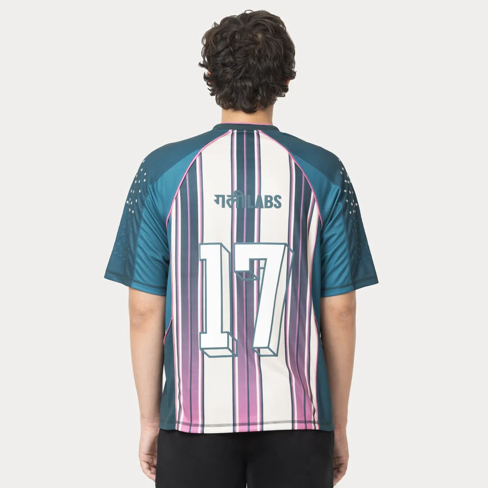 Gully Labs Gully 17 Jersey - Tezz Green (Crew Neck)