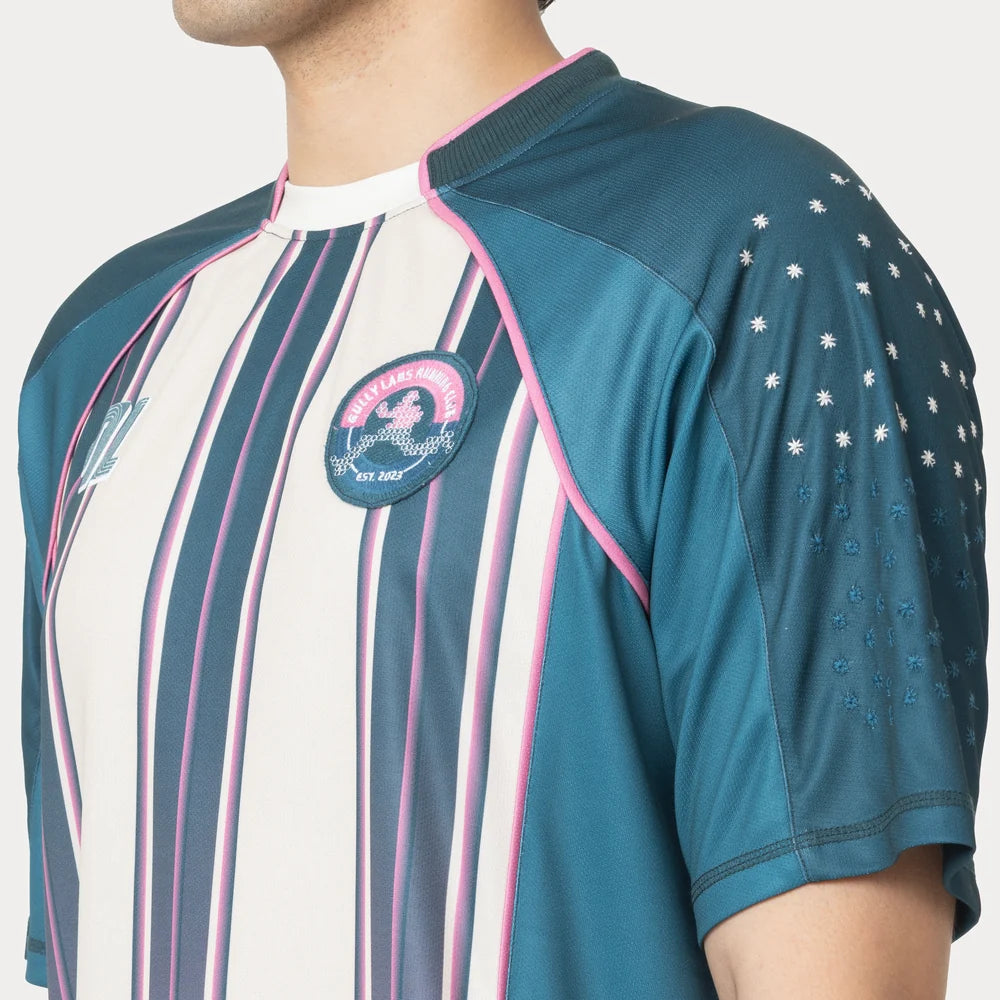 Gully Labs Gully 17 Jersey - Tezz Green (Crew Neck)