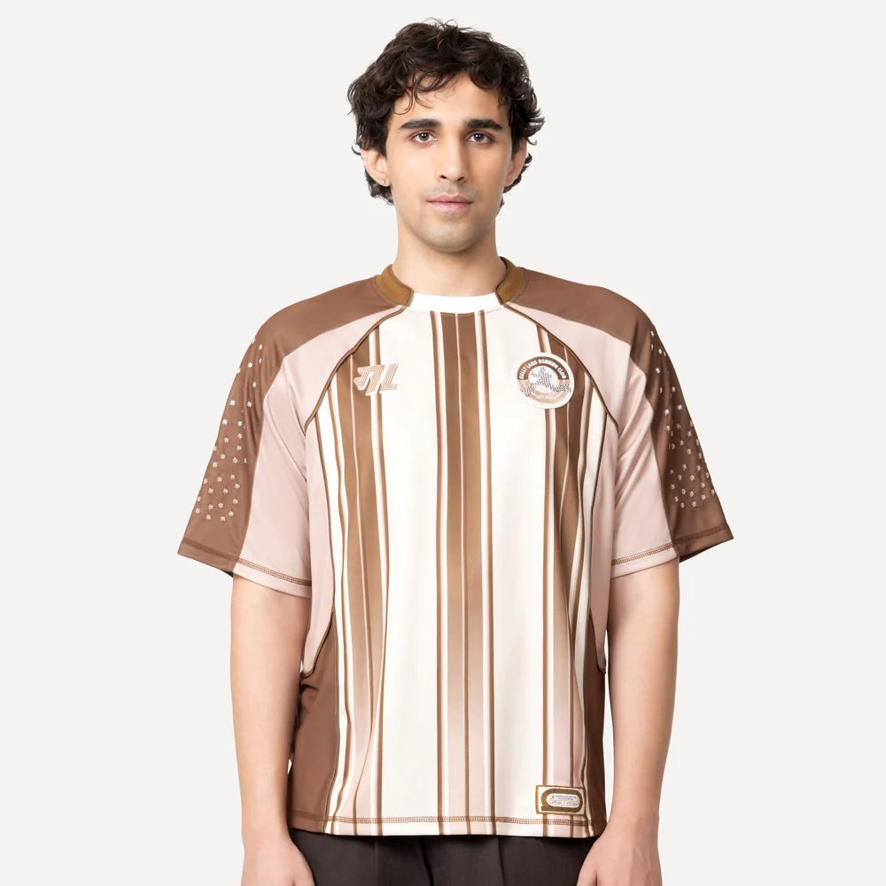 Gully Labs Gully 17 Jersey - Gati Beige (Crew Neck)