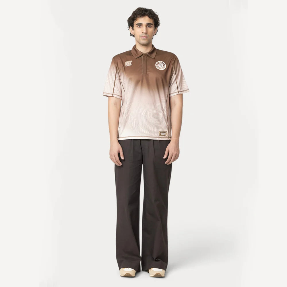 Gully Labs Gully 17 Jersey - Gati Beige (Polo Neck)