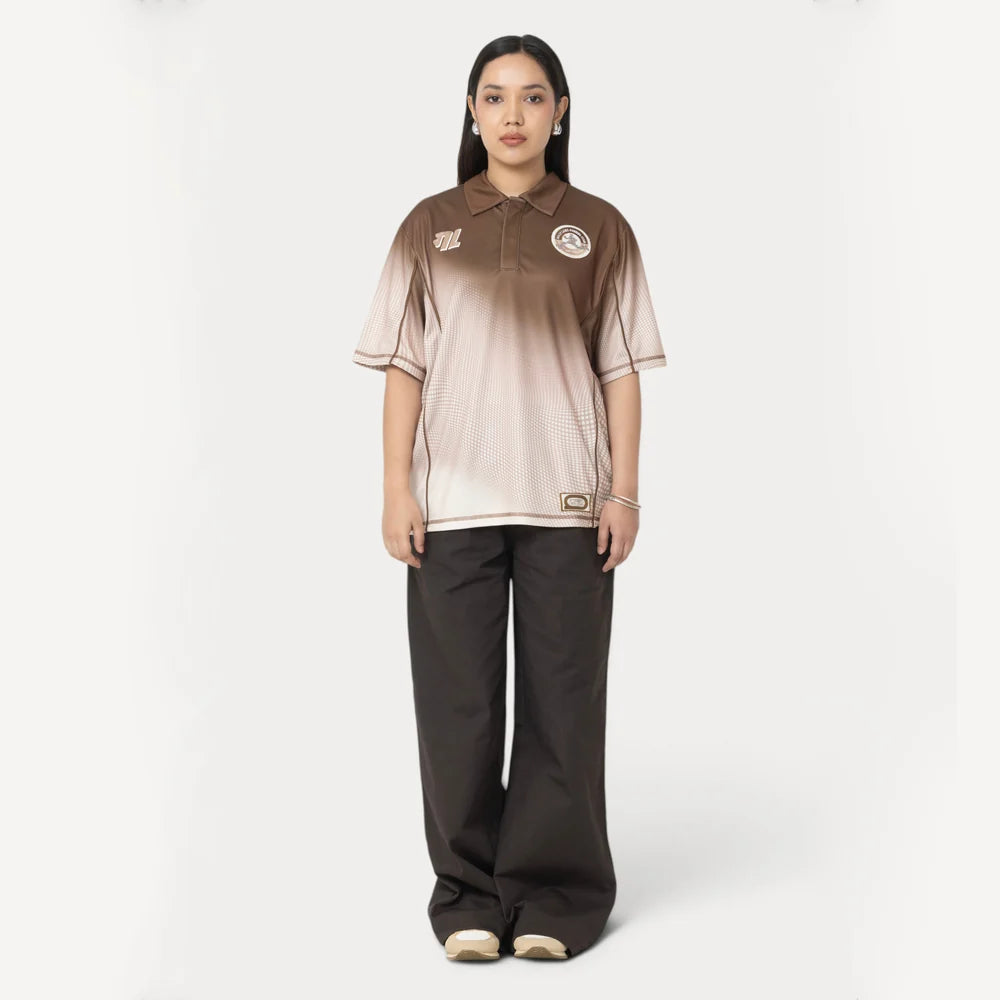 Gully Labs Gully 17 Jersey - Gati Beige (Polo Neck)