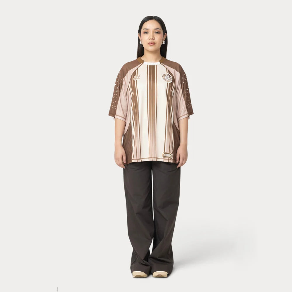 Gully Labs Gully 17 Jersey - Gati Beige (Crew Neck)