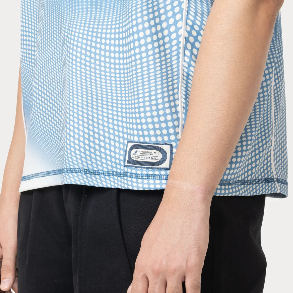 Gully Labs Gully 17 Jersey - Udaan Blue (Polo Neck)