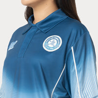 Gully Labs Gully 17 Jersey - Udaan Blue (Polo Neck)