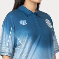 Gully Labs Gully 17 Jersey - Udaan Blue (Polo Neck)