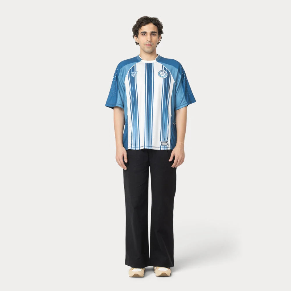 Gully Labs Gully 17 Jersey - Udaan Blue (Crew Neck)
