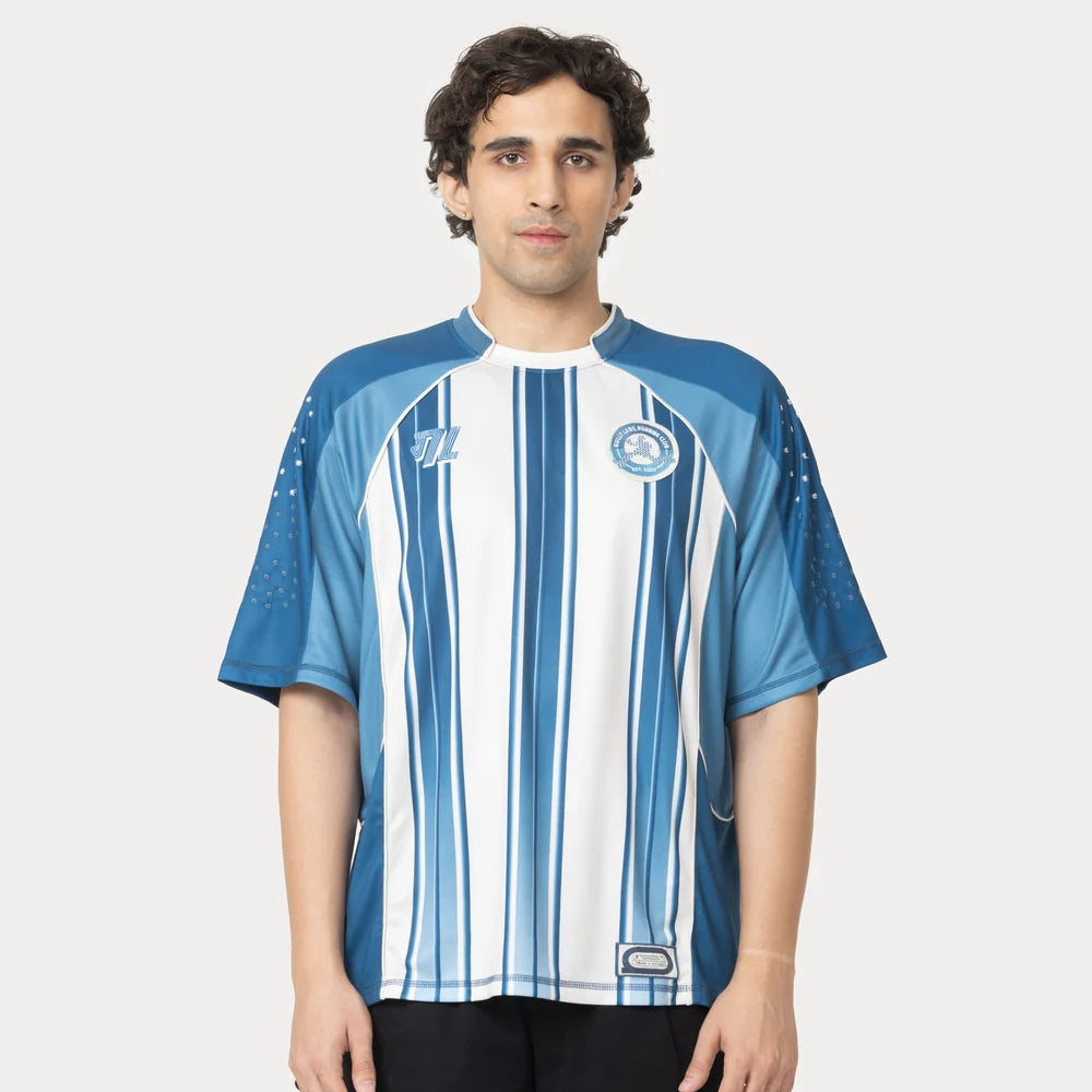Gully Labs Gully 17 Jersey - Udaan Blue (Crew Neck)