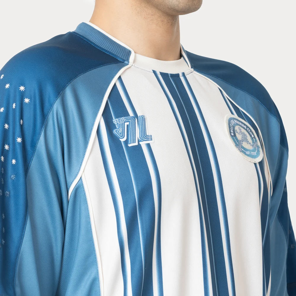 Gully Labs Gully 17 Jersey - Udaan Blue (Crew Neck)