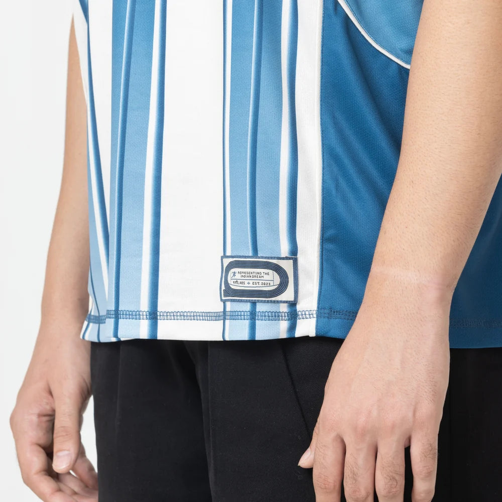 Gully Labs Gully 17 Jersey - Udaan Blue (Crew Neck)
