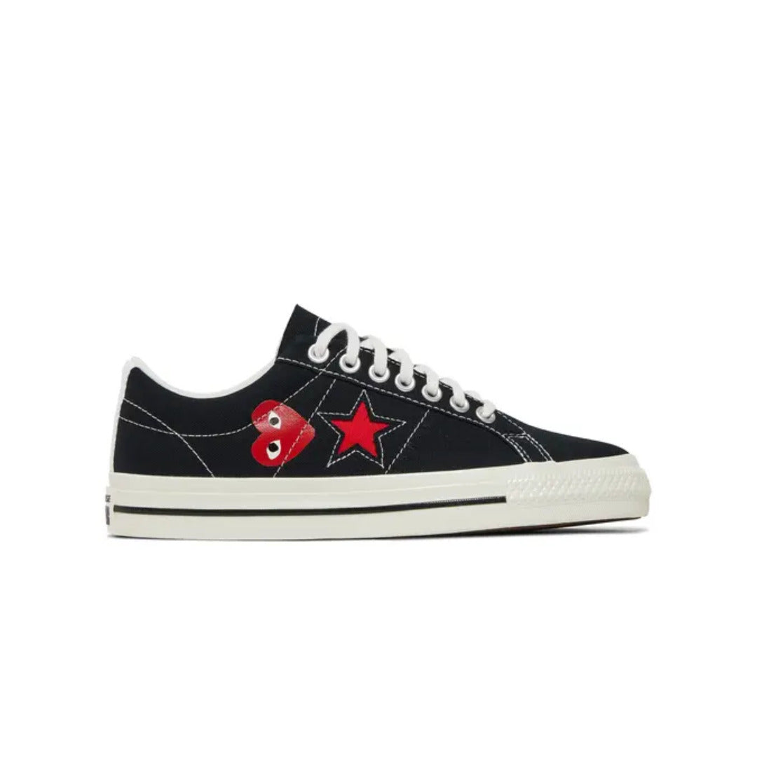 Comme des Garçons Play x Converse One Star 'Black White'