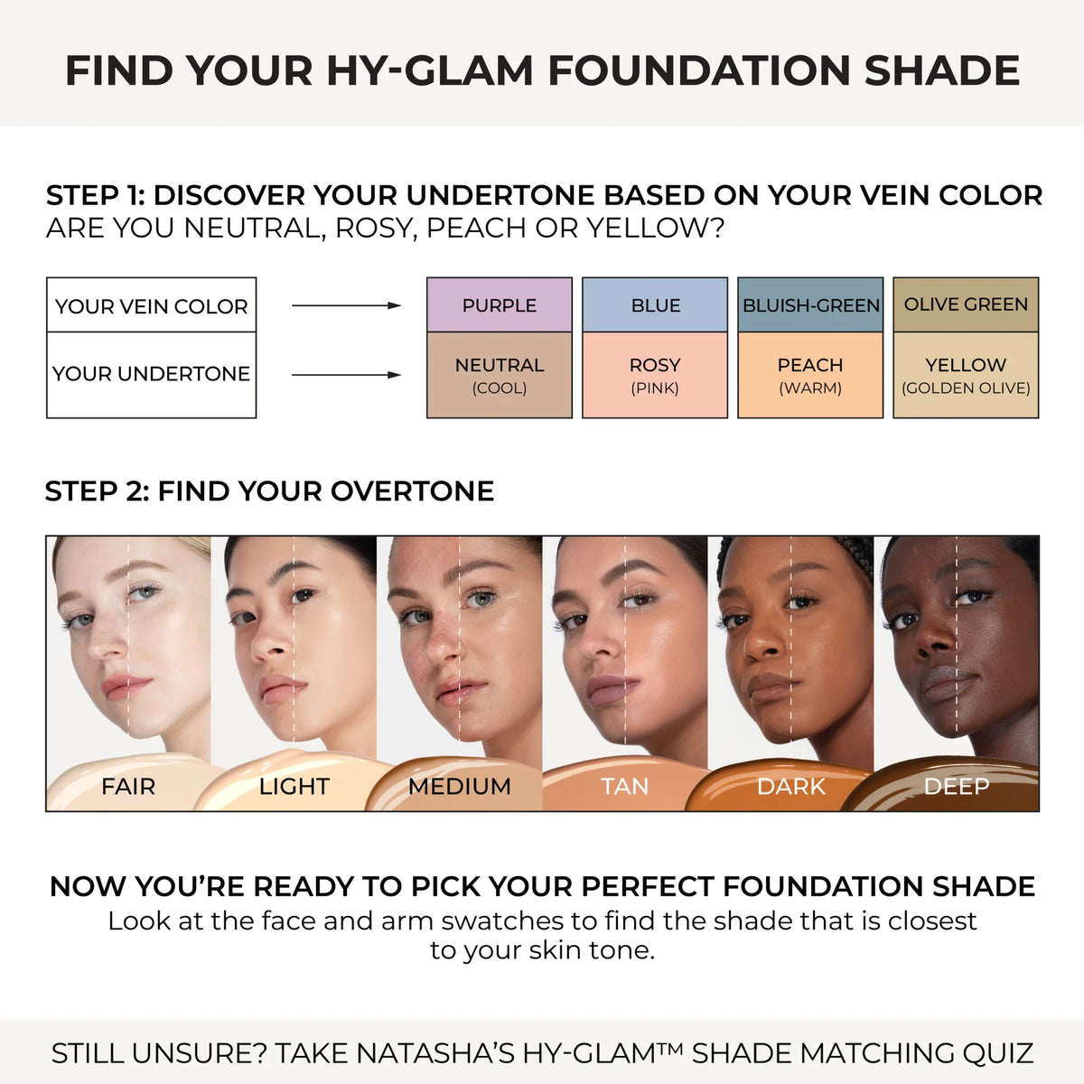 Natasha Denona HY-GLAM Foundation - RN1 Fair Rosy Neutral