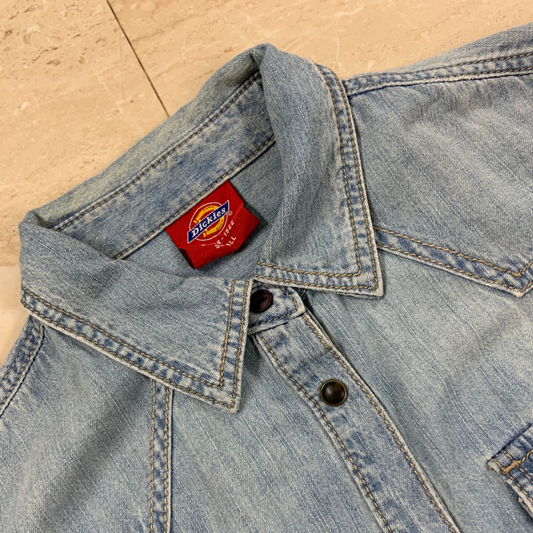 Dickies Blue Denim Shirt