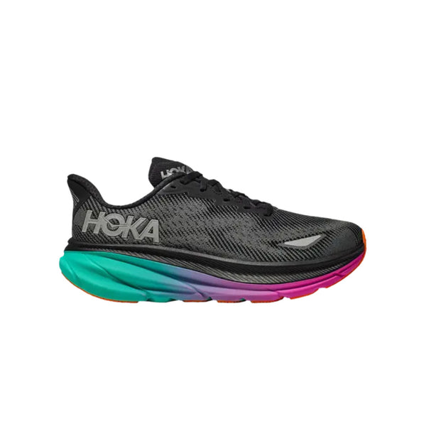 Hoka Clifton 9 GORE-TEX 'Black Electric Aqua'