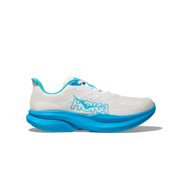 Hoka Mach 6 'White Skyward Blue'