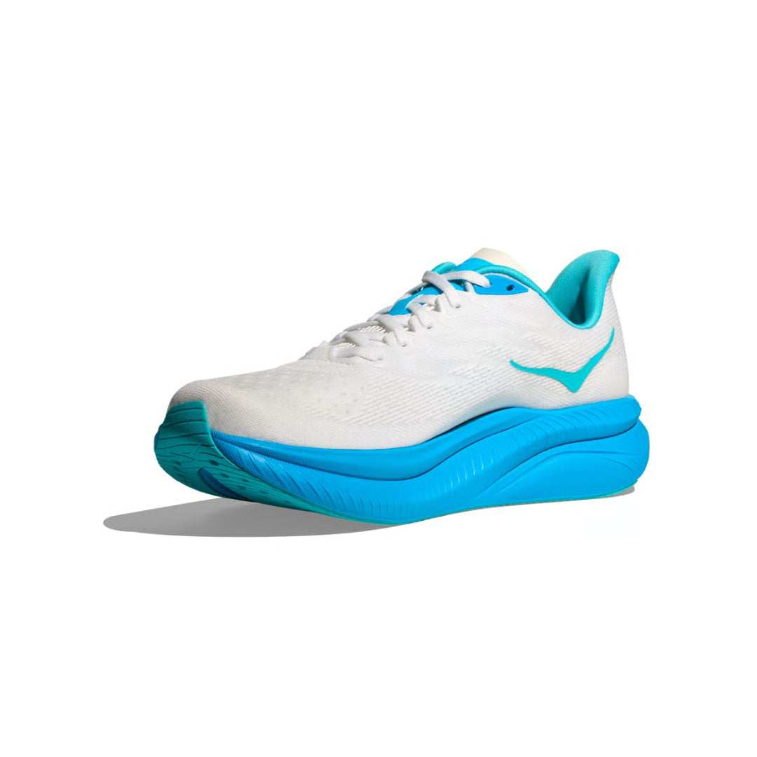 Hoka Mach 6 'White Skyward Blue'