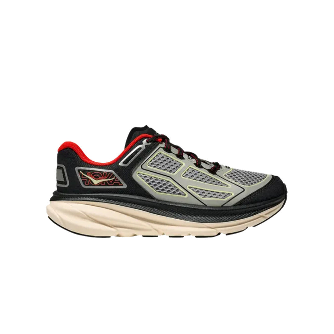 Hoka Clifton One9 'Grey Black Habanero'