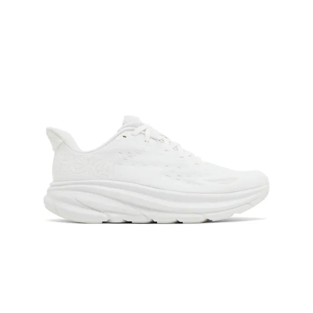 Hoka Clifton 9 'Triple White'