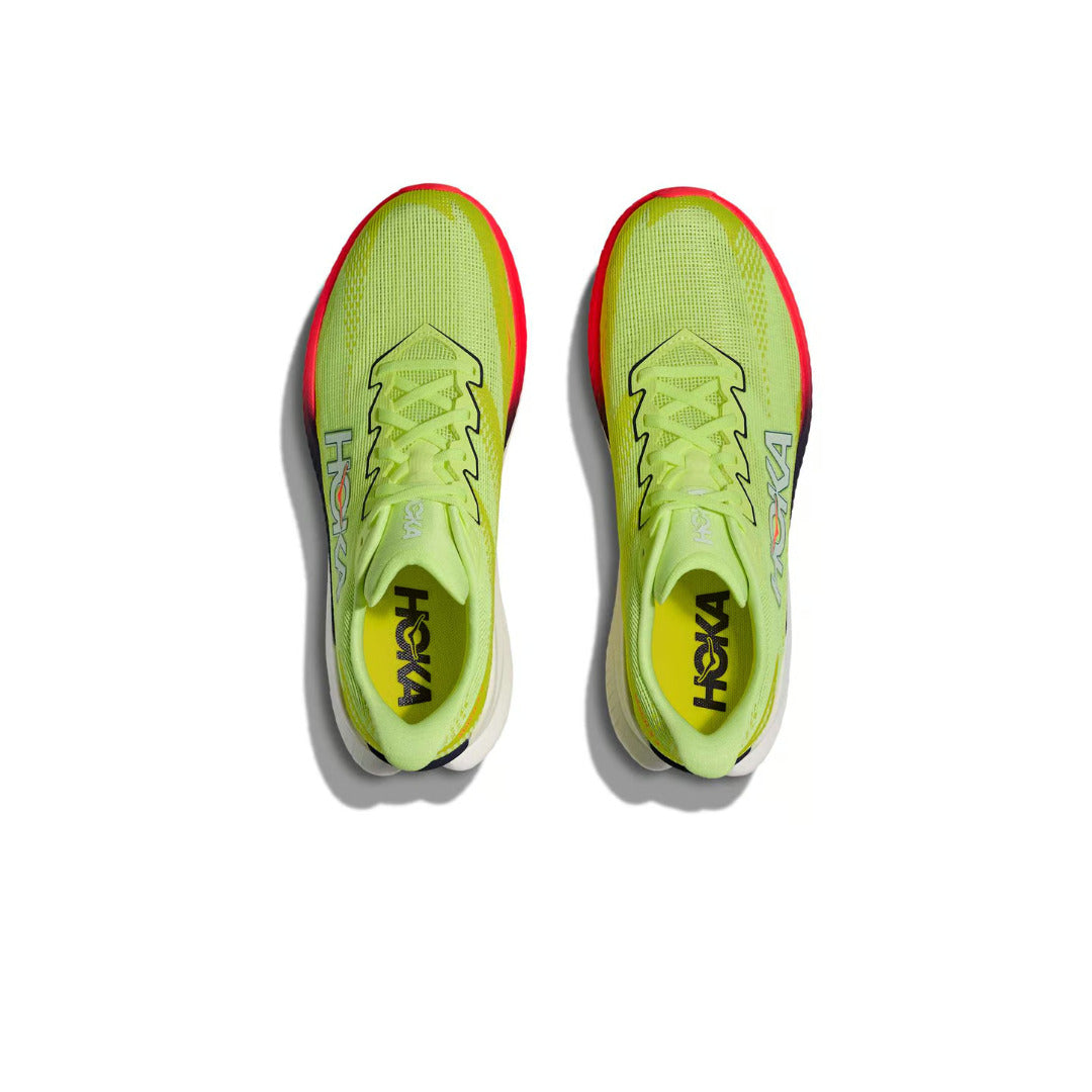Hoka Mach X 3 'Neon Yuzu Squid Ink'