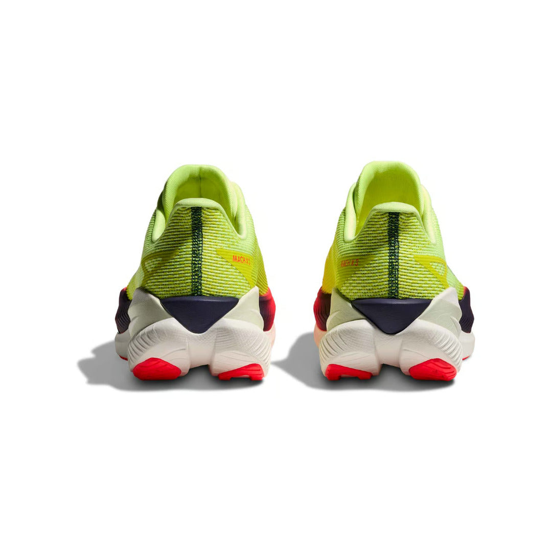 Hoka Mach X 3 'Neon Yuzu Squid Ink'