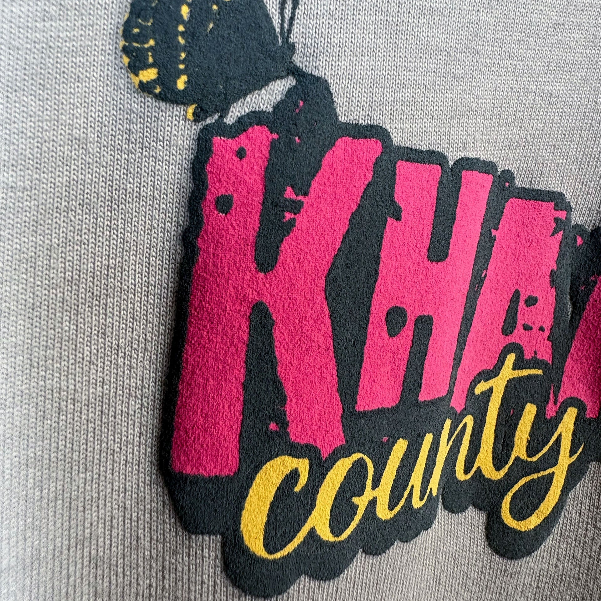 Khaaki Oversized Grey Pigment Washed- It's Quite Alright