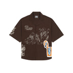 Bear Minimum Oversized Shirt Brown - Ancient Dominion