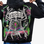 Khaaki Oversized Hoodie Black - Hypnosis